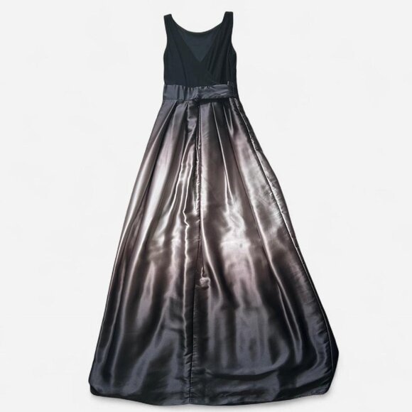 SL Fashions Ombré Satin Bow Sash Gown - Picture 3 of 7